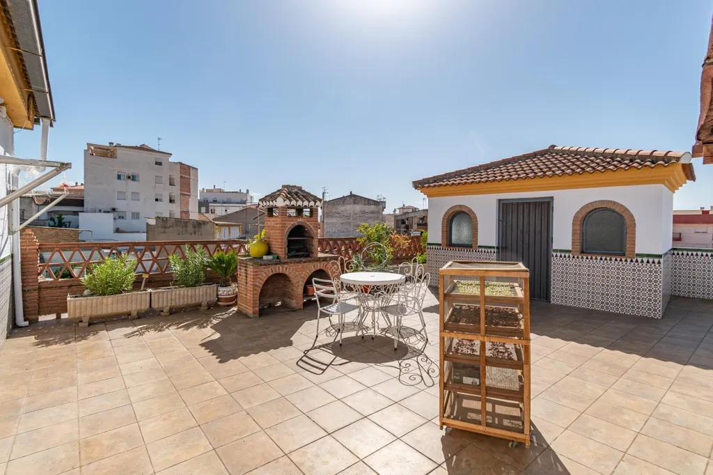Terrass - Corner House with Pool in Atarfe