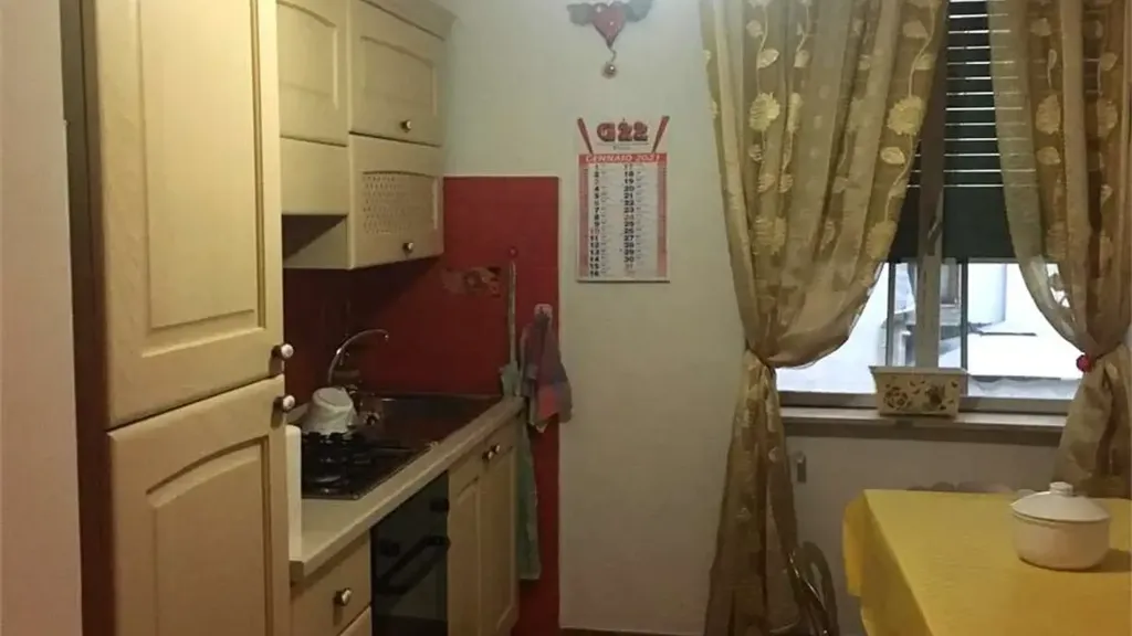 Köök - Rustic-Style Flat with Central Location in Cosenza