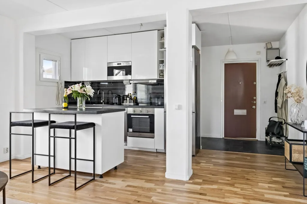 Köök - Apartment with Balcony in Kista