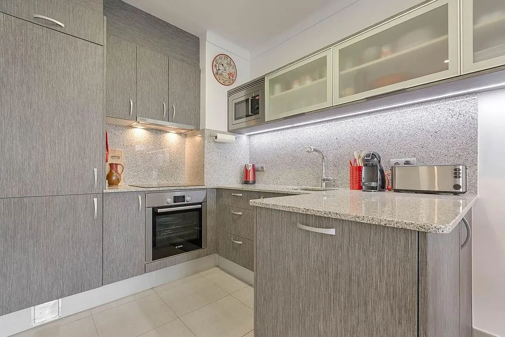 Cuisine - Seafront Apartment with Terrace in Roses