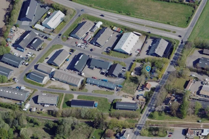 Õhuvaade - Business Plot in Saunte, Hornbæk