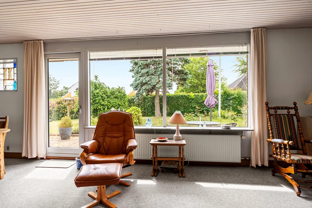 Séjour - 1976 Villa with Garden in Svendborg
