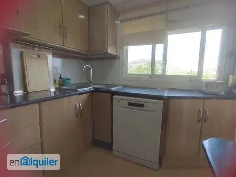 Cuisine - Apartment with Air Conditioning in Sagunto