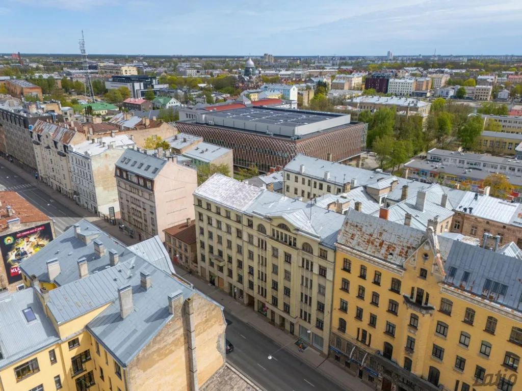 Õhuvaade - Historic Apartment with Lift in Riga Centre