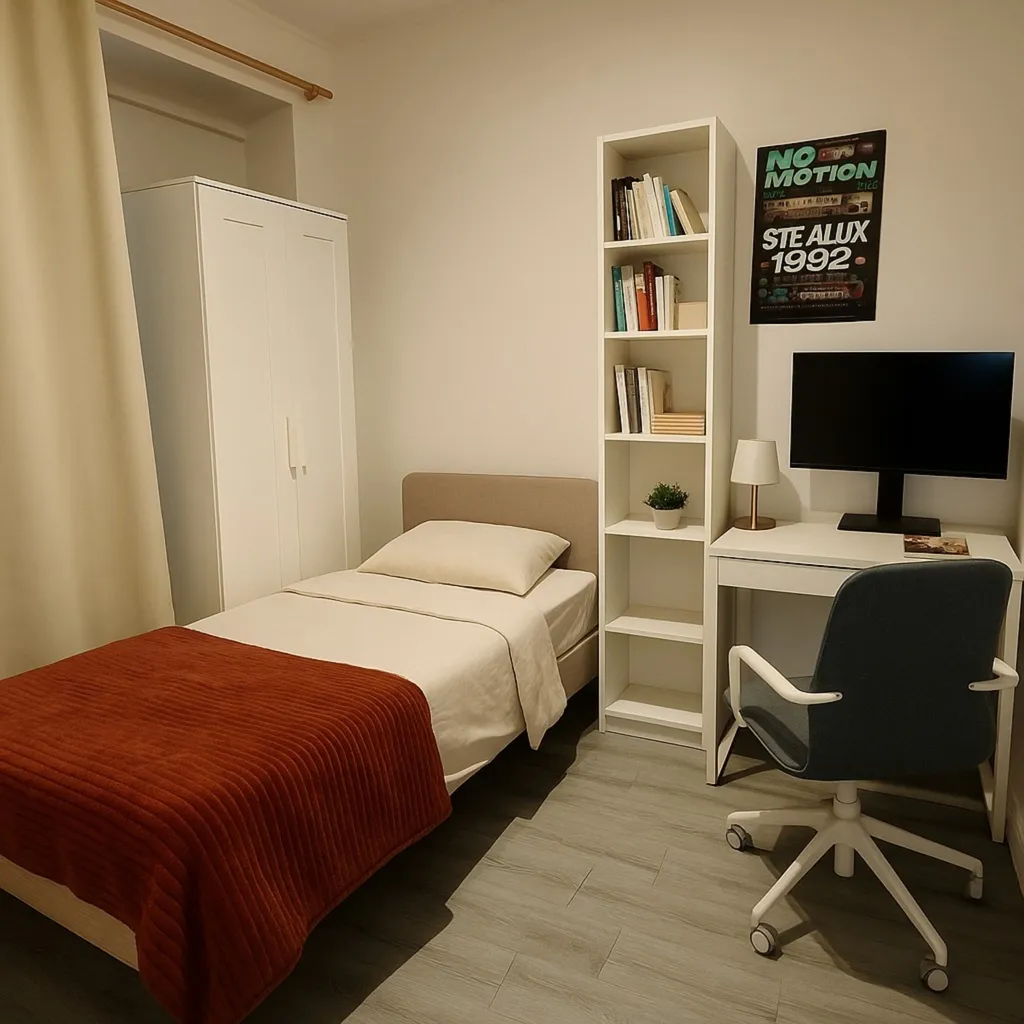 Chambres - Appartement T2 Vendu Loué près du Métro 4 Chemins à Aubervilliers
