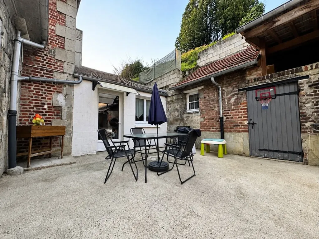 Jardin - Appartement avec Cour à Crouy, Côte de Vauxrot
