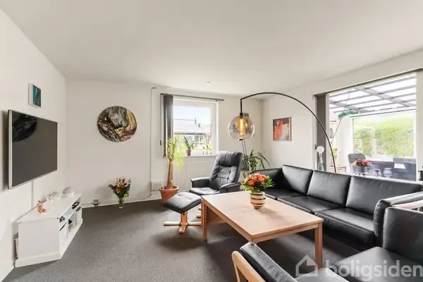 Séjour - 1-Storey Villa with Garden in Spentrup
