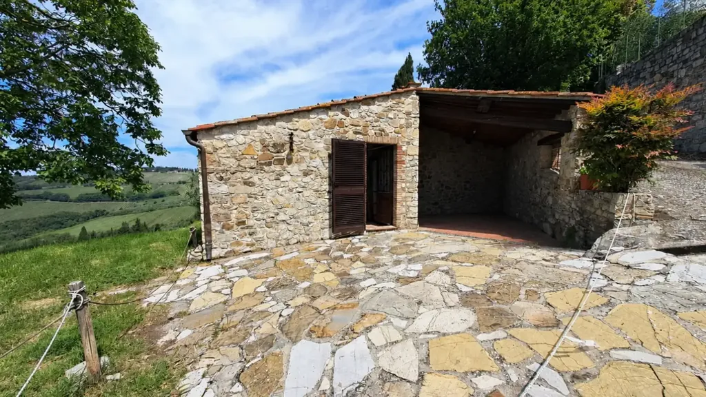Extérieur - Rustic-Style Terraced Apartment near Castellina