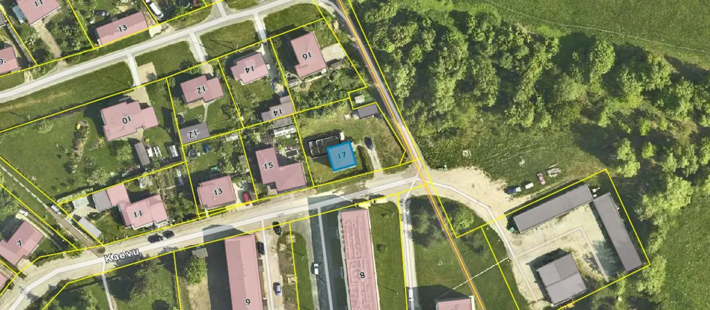 Vista aerea - Cottage with Garden in Suburb