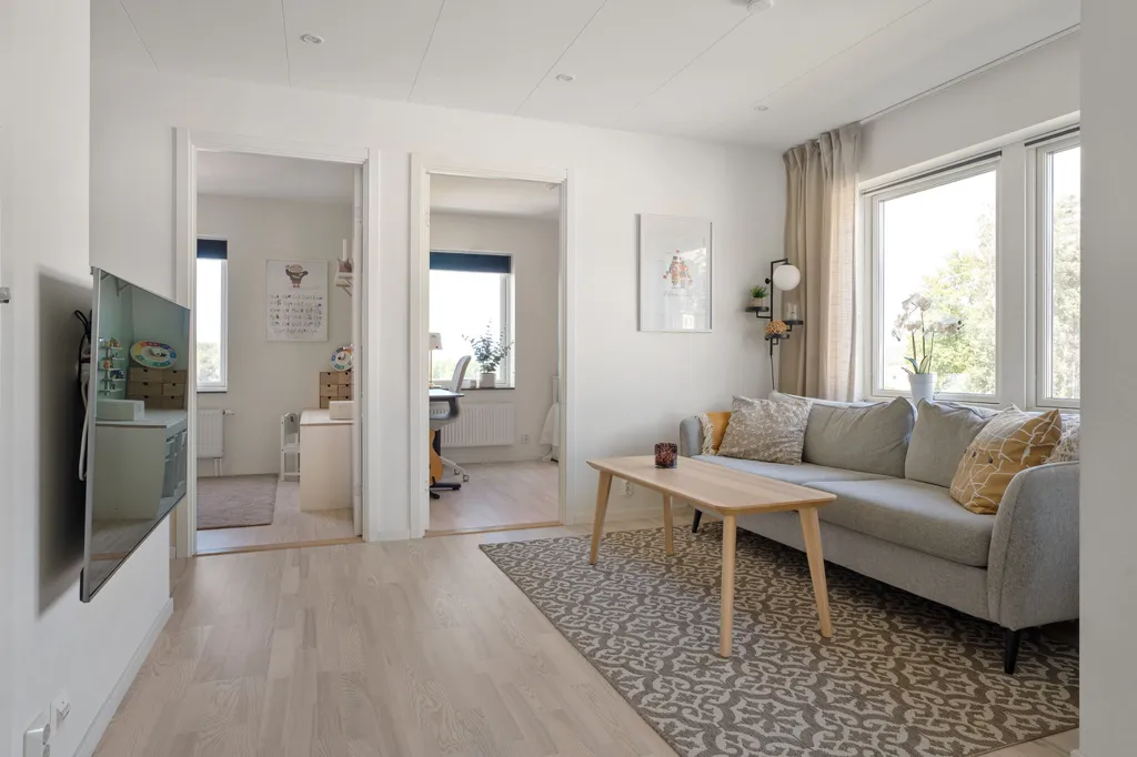 Living Room - Modern Villa with Garden in Sunny Location