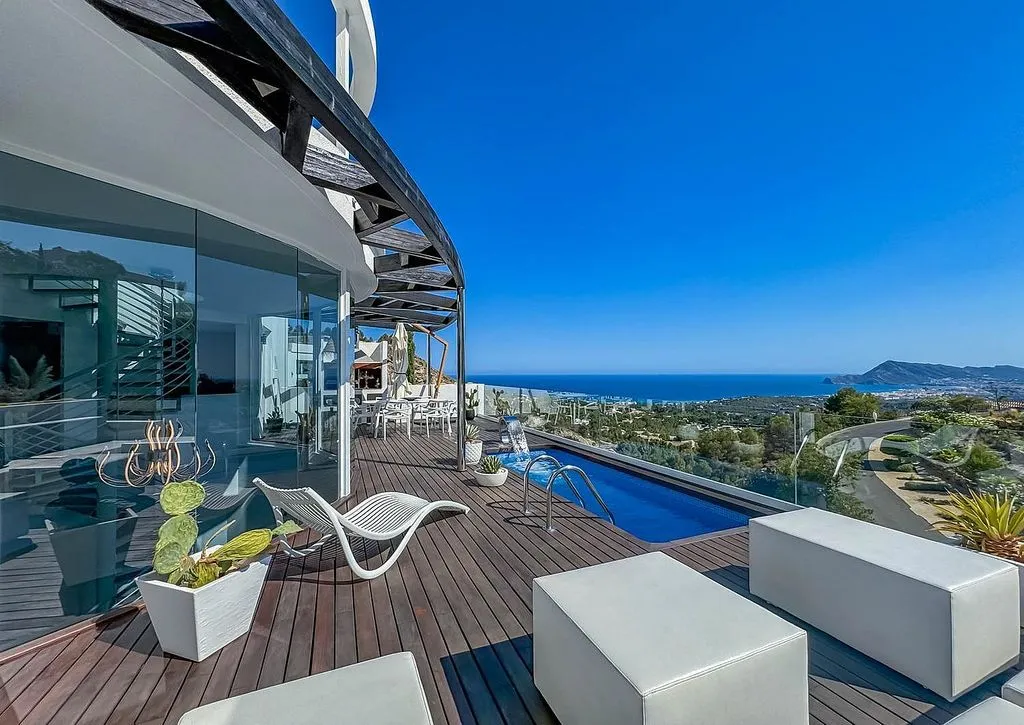 Terrasse - Villa with Pool and Terrace in Altea la Vella