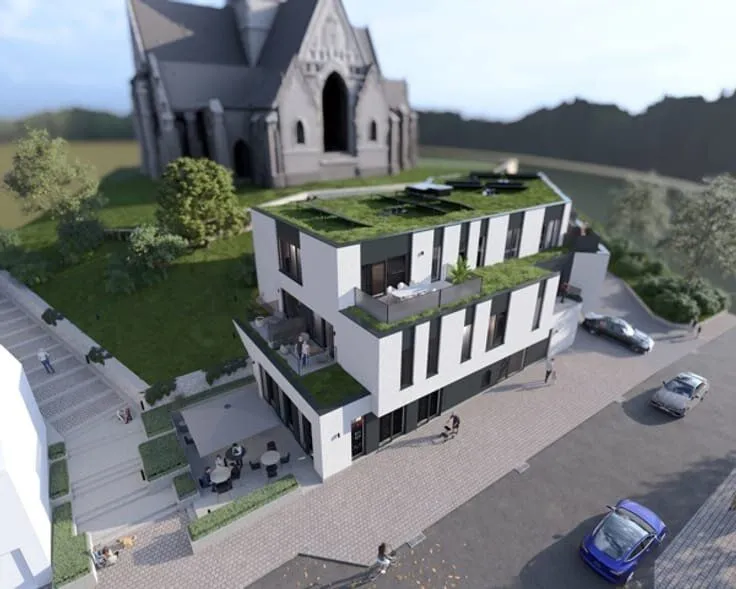 Energy-Efficient 1-Bedroom Flat with Terrace in Huldenberg