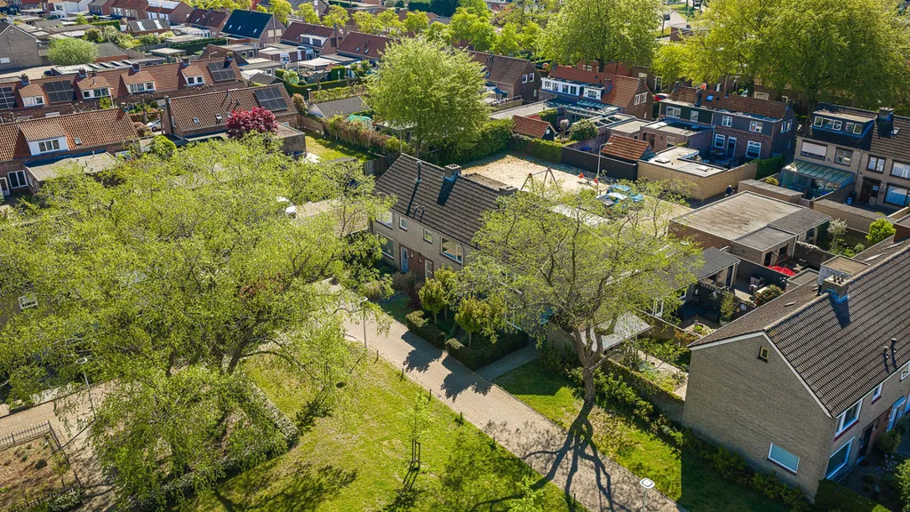 Aerial - Twin-Storey House with Garage in Zundert