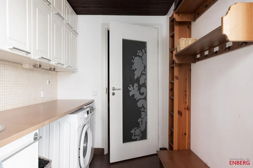 Buanderie - Spacious Detached House with Sauna in Seunavuori