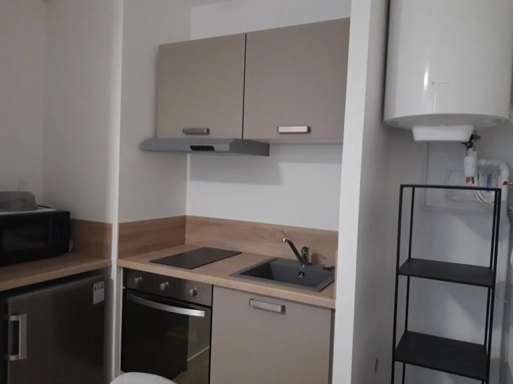 Köök - Studio with City Centre Location in Amiens