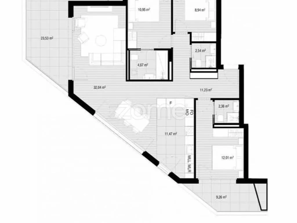 Plan - Luxury Apartment with Sea View in Figueira da Foz