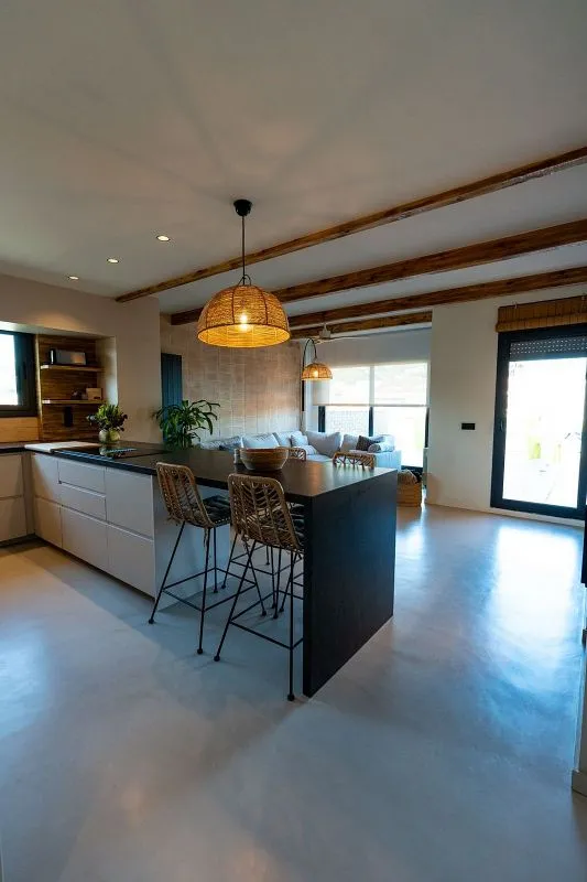 Köök - Duplex with Terrace in Rieral, Lloret de Mar