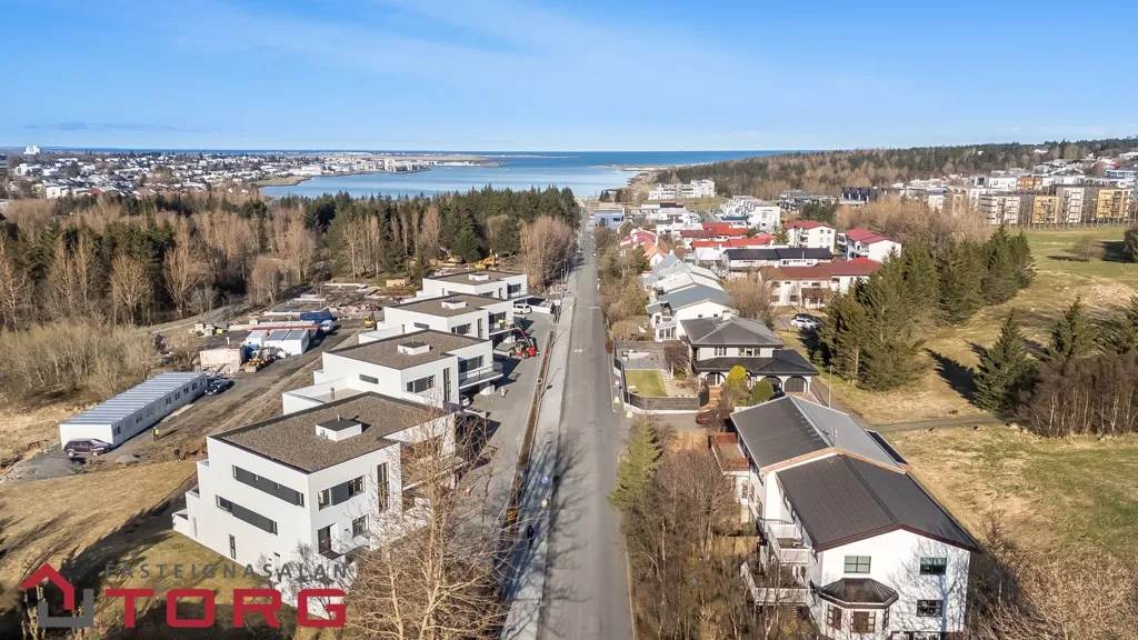 Vue aérienne - Appartement 5 pièces à Reykjavík