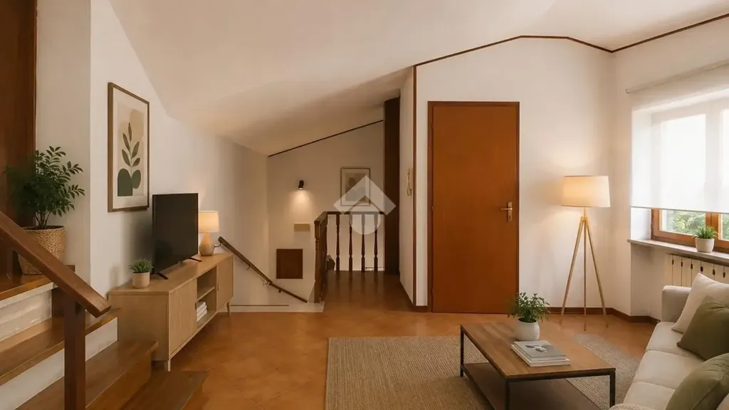 Soggiorno - Quadrilocale with Private Balcony in Pisa