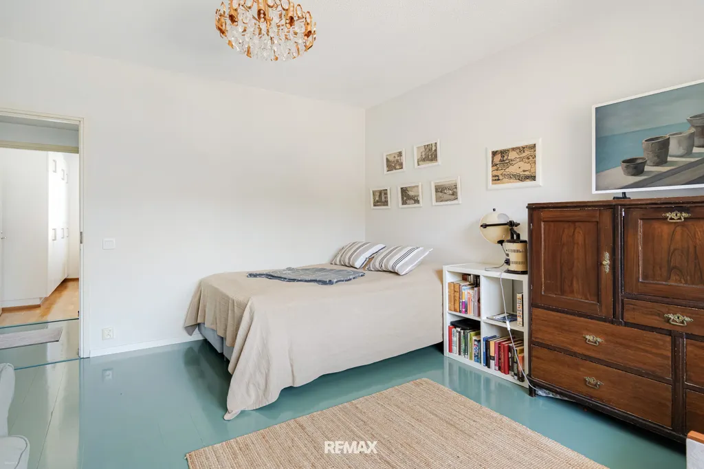 Bedrooms - Ground Floor Apartment with City and Forest Views in Naantali