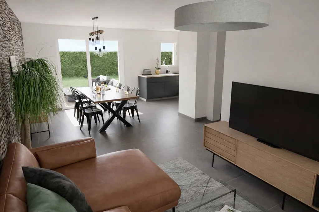 New Build House with 392m² Plot in Nogent-le-Roi