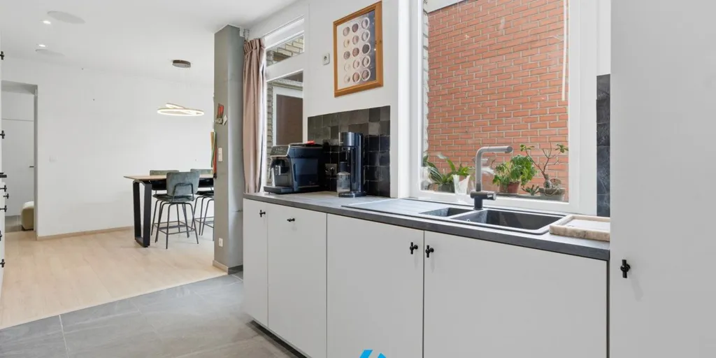 Cuisine - Appartement Instapklare avec Jardin à Ieper