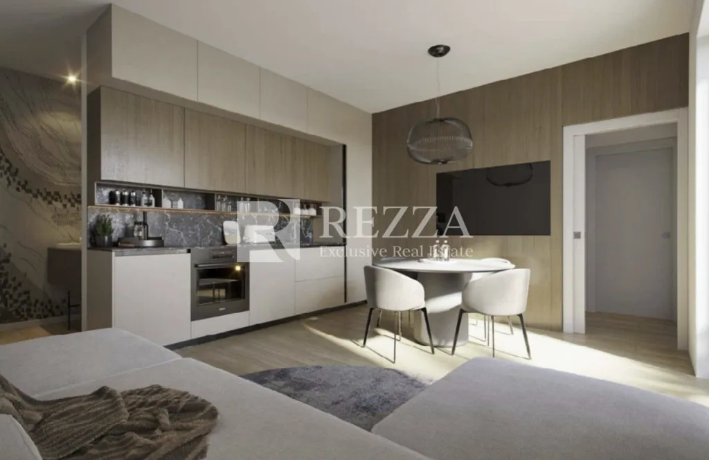 Cuisine - Newly Built Apartment with Balconies in Rome