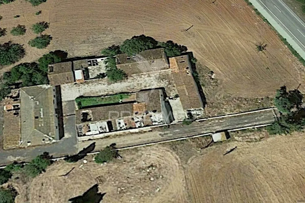 Vue aérienne - Herdade with Ruin in Castro Marim
