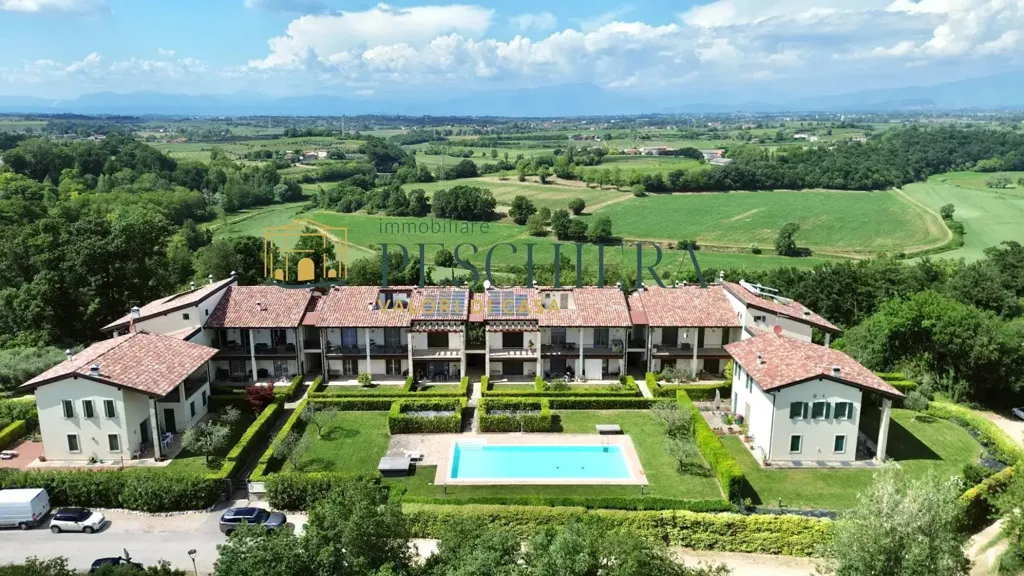 Õhuvaade - Apartment with Pool in Valeggio Sul Mincio