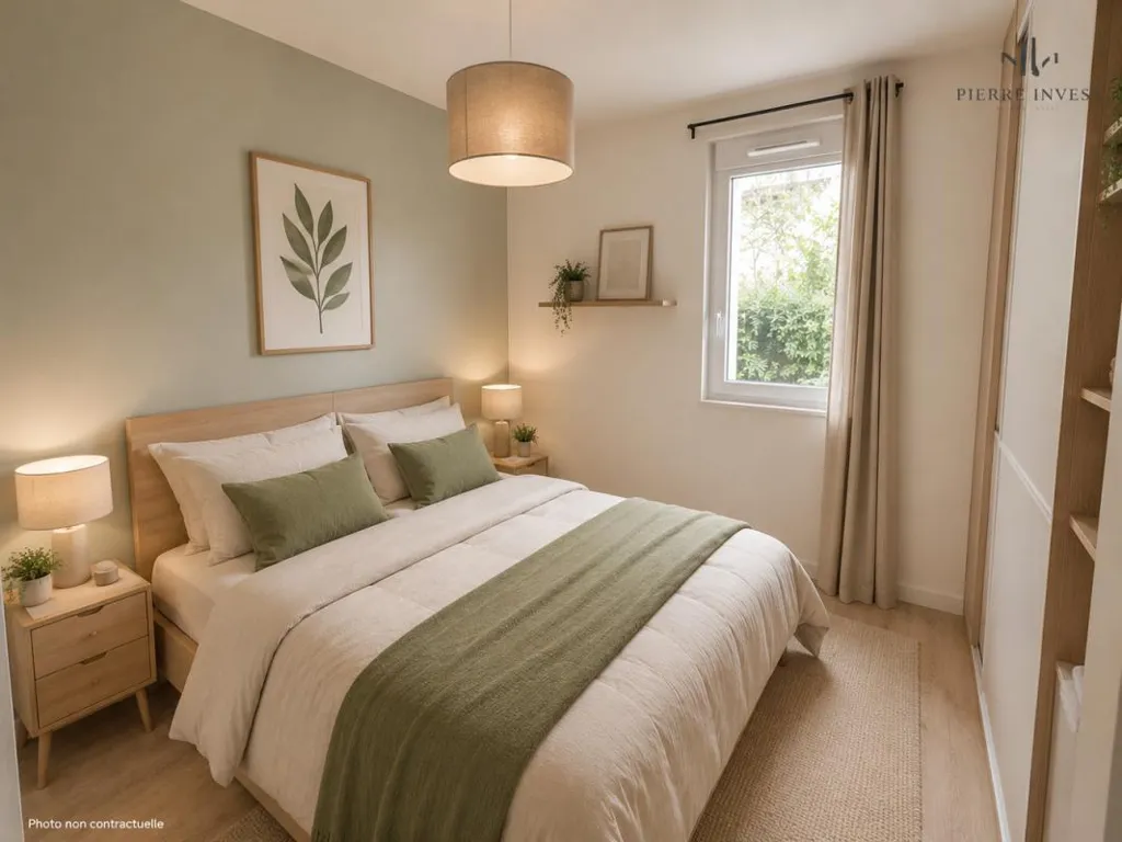 Chambres - Appartement T2 avec Jardin à Ivry-sur-Seine
