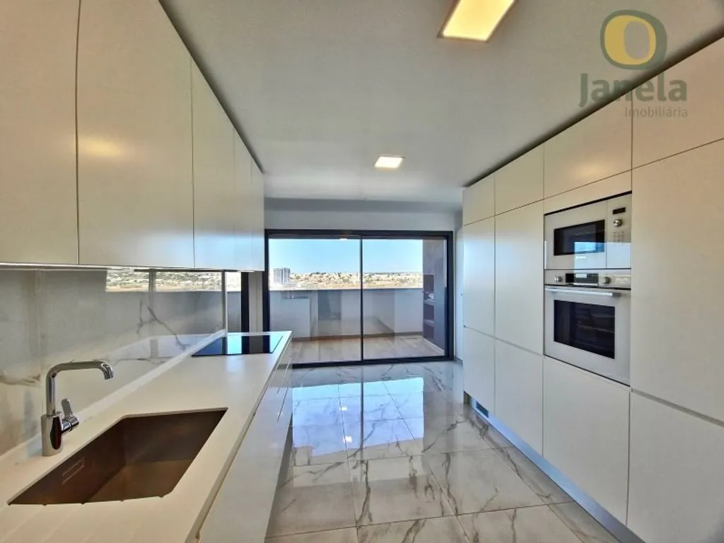 Köök - Luxury Flat with Heated Pool in Figuras, Faro