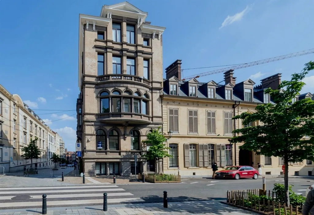Extérieur - Appartement avec Parquet et Cheminée à Sablon