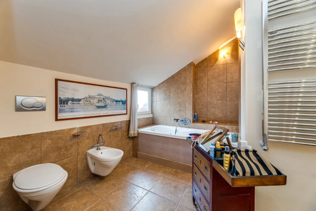 Salles de bain - Penthouse with Terraces in Rome