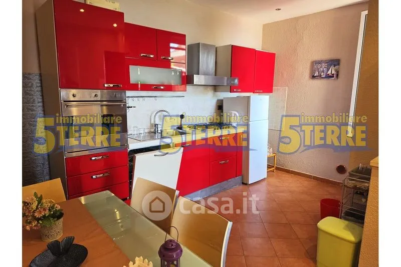 Köök - Apartment with Sea View in Riomaggiore