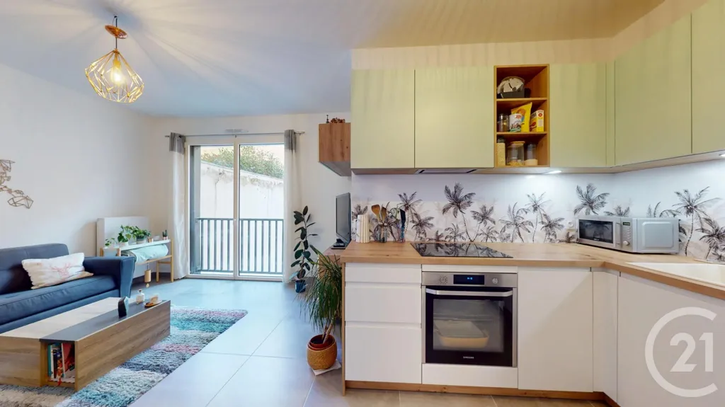 Cuisine - Appartement T3 Traversant avec Terrasse à Lyon
