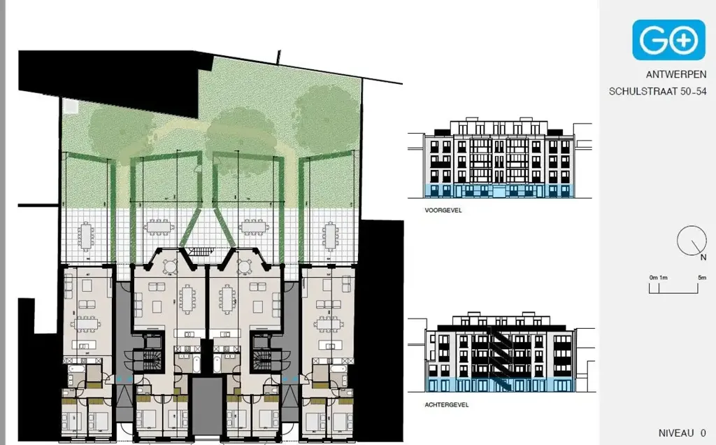 New Build Apartment with Garden in Antwerp