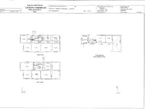 Plan - Historic Villa with Panoramic Tower in Tuscany