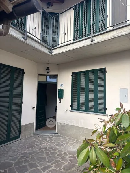 Garden - Terraced House with Balcony in Garlasco Centre