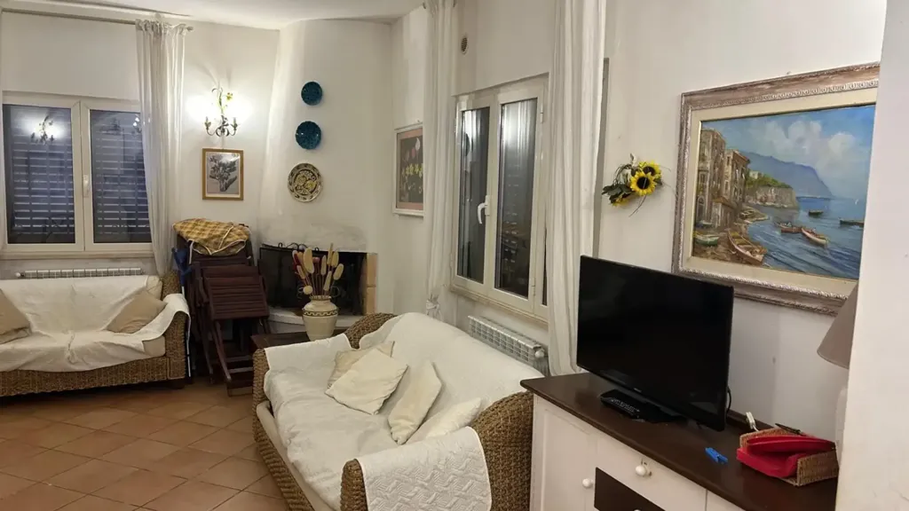 Séjour - Villa with Sea View in Terracina