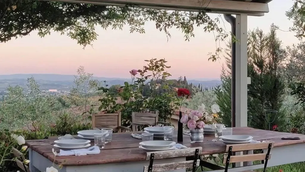 Terrasse - Rustic Apartment with Garden in Greve in Chianti