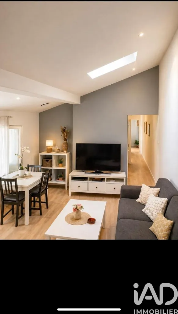 Séjour - Maison 3 Pièces avec Jardin à Chilly-Mazarin
