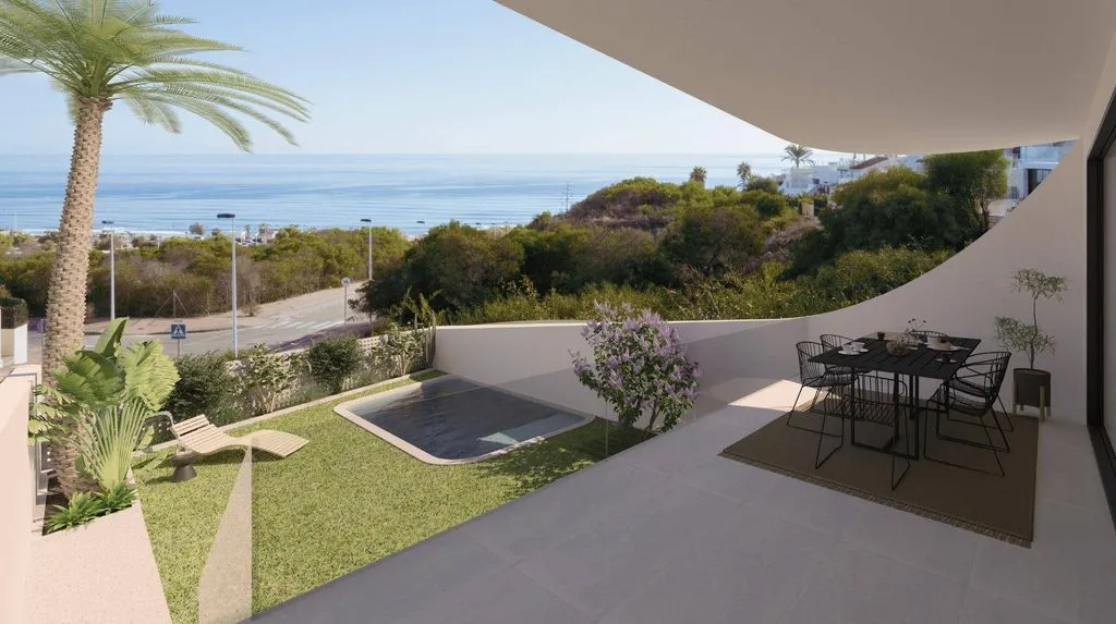 Terrace - Luxury Flat with Sea View in Torrevieja