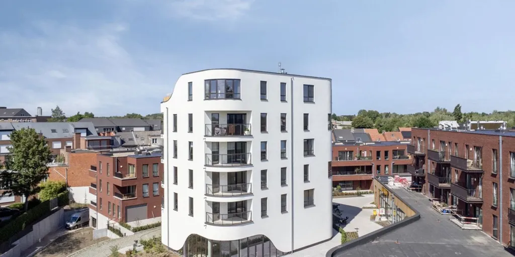 Vue aérienne - Appartement avec vue parc à Boom