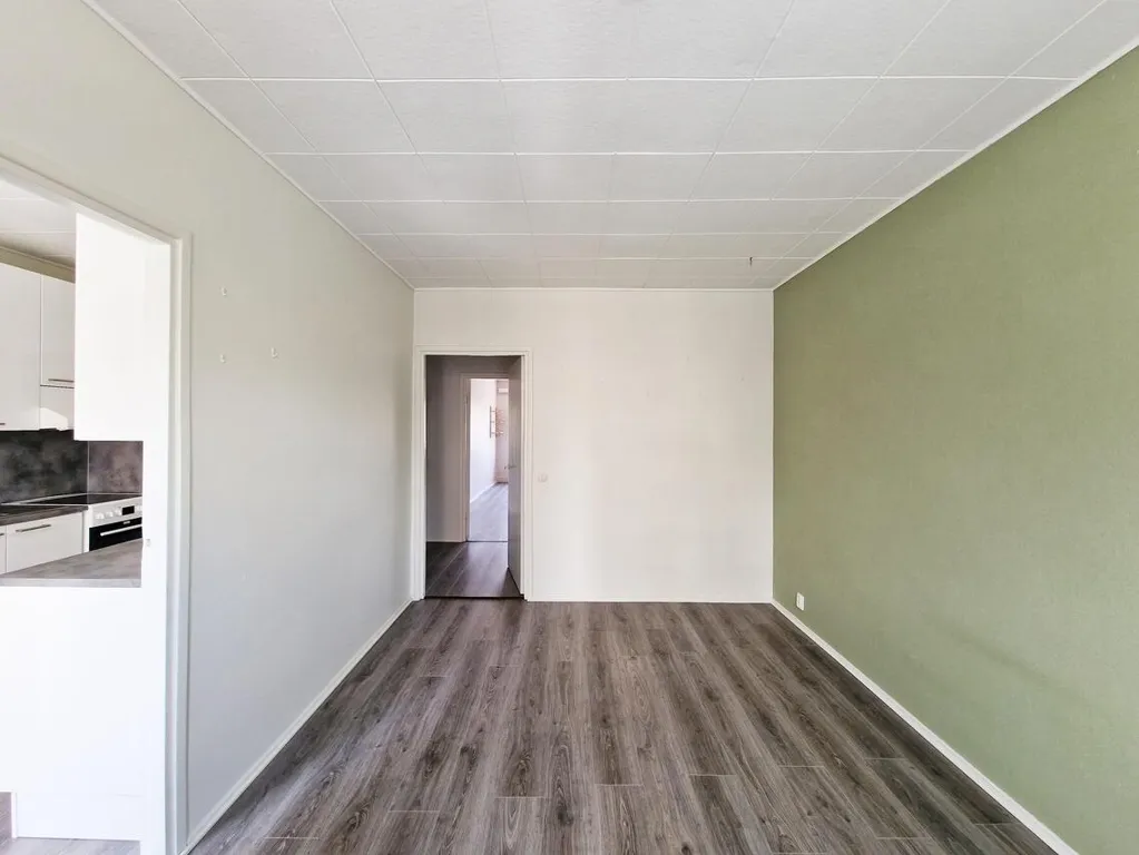 Soggiorno - Two-Bedroom Flat with Balcony in Pori Centre