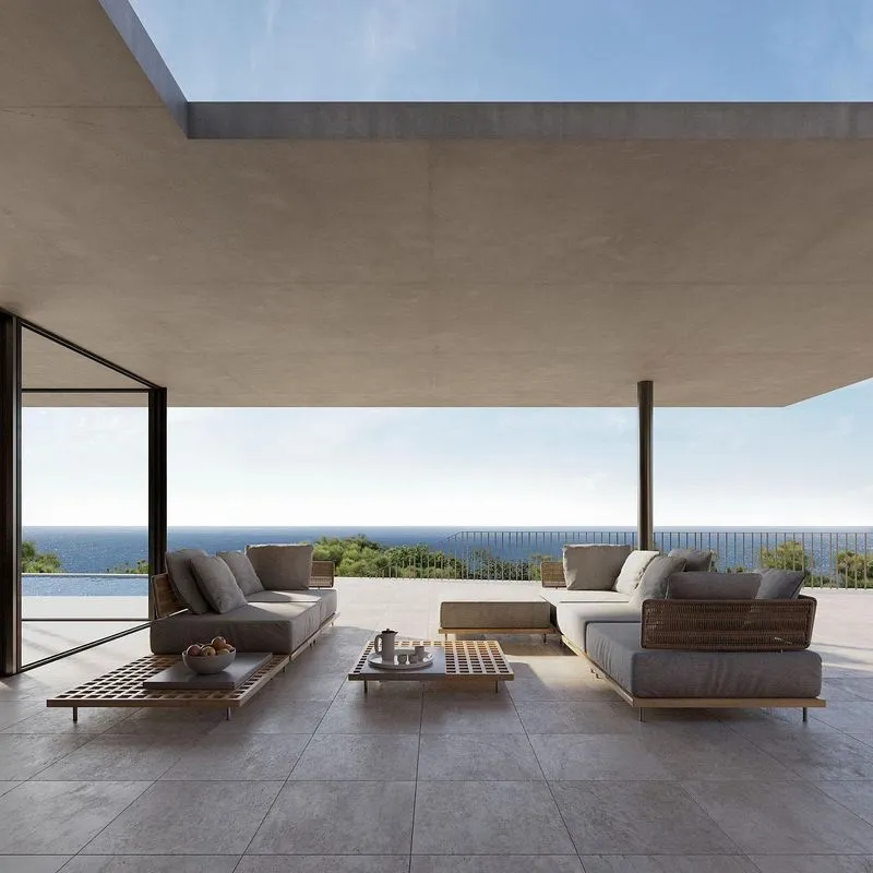 Terrasse - Avant Garde Villa with Sea View in Benissa