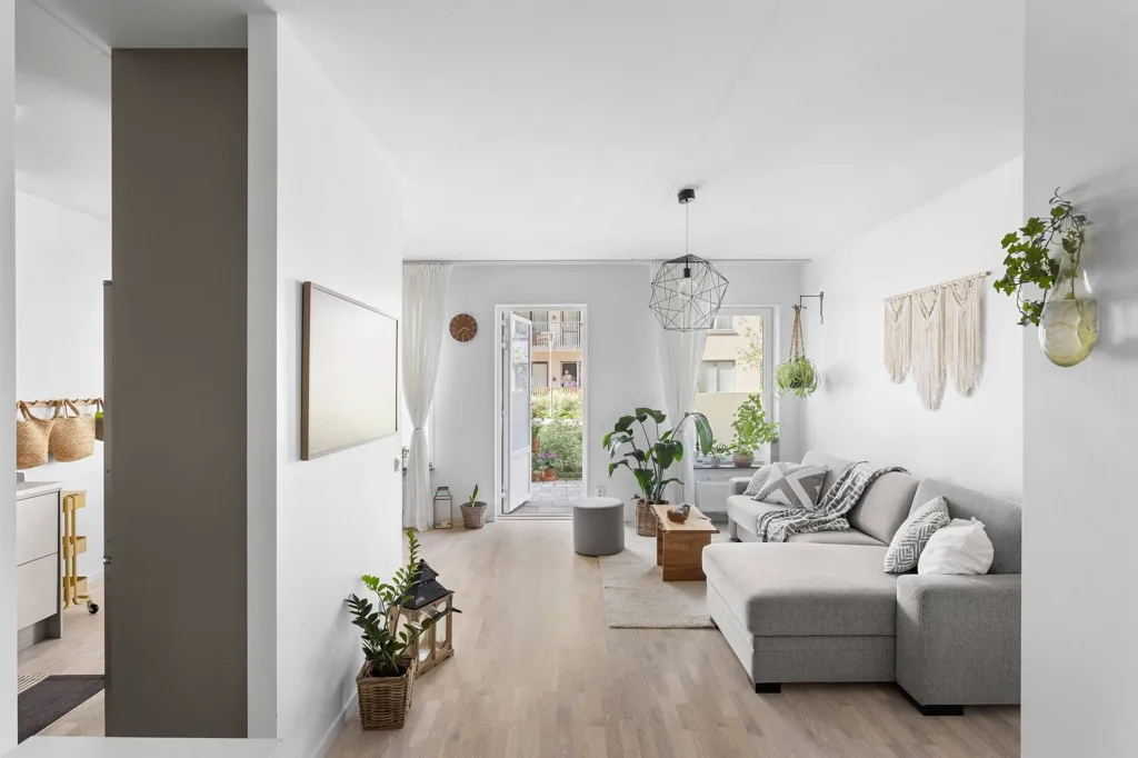 Soggiorno - Apartment with Large Terrace in Järfälla