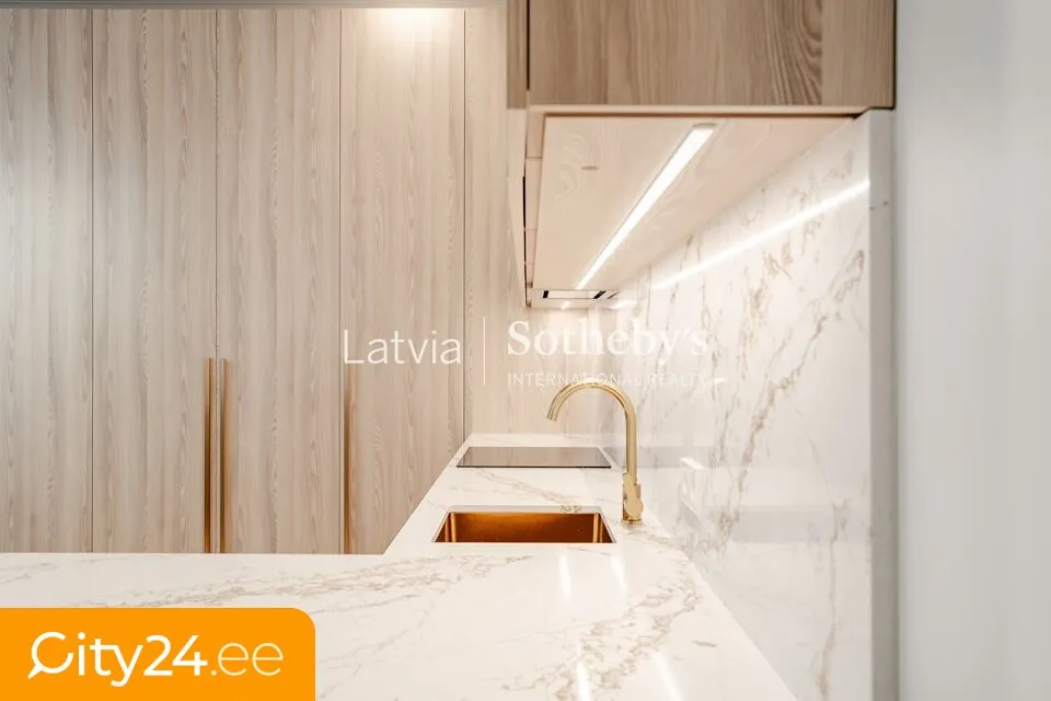 Cuisine - Studio Apartment with Historical Charm in Riga Centre