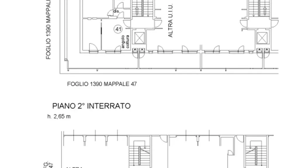 Plan - Panoramic Apartment with Terrace in Torino