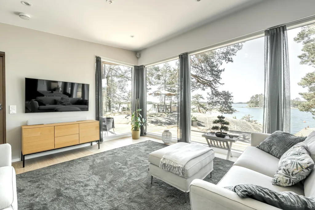 Soggiorno - Seafront Villa with Panoramic View in Naantali