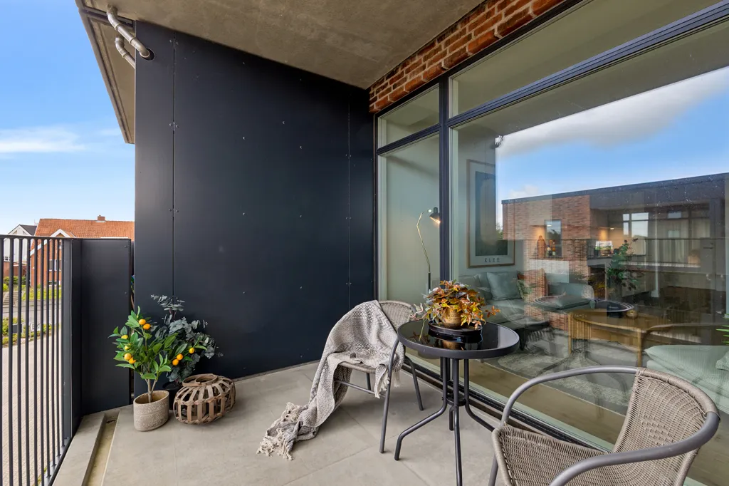 Rõdu - Apartment with Balcony in Randers NV